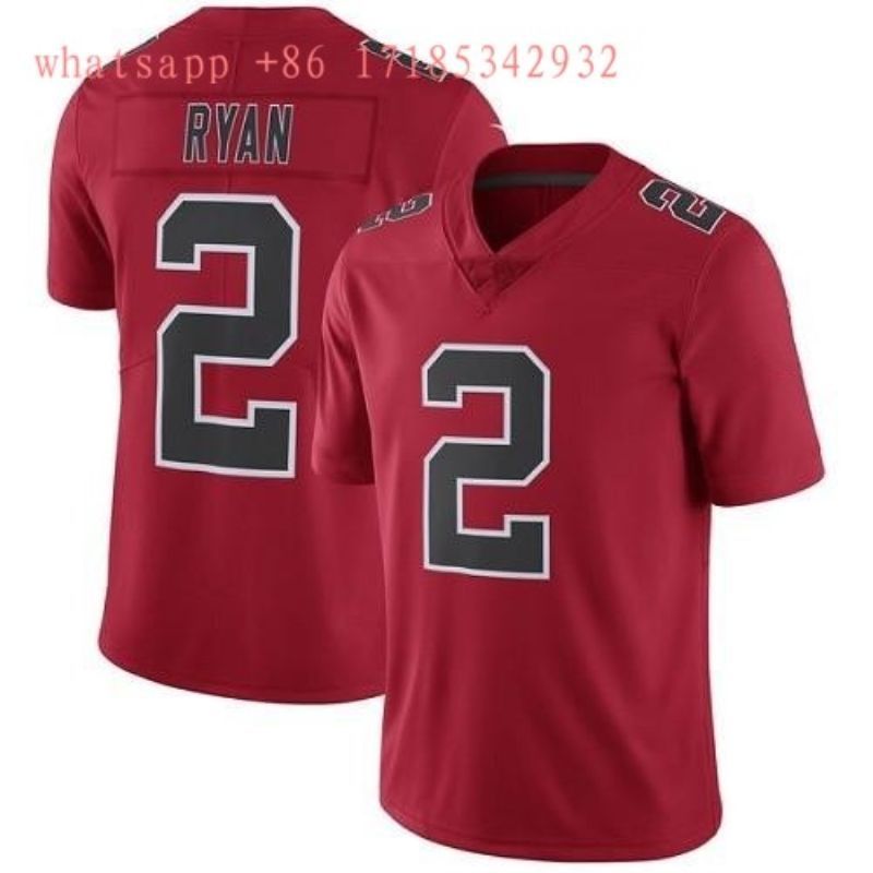 Atlanta Falcons Matt Ryan #2 2020 NFL Red Jersey Jersey