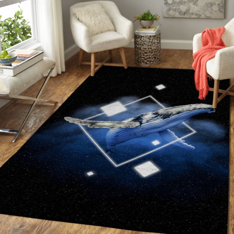 Space Whale – Anime And Games Area Rug Carpet