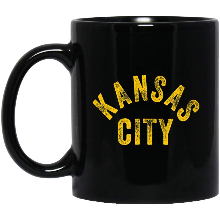 Very Simple Kansas City Football Fan Red Yellow Kc Fan Kc _2562 Coffee Mug