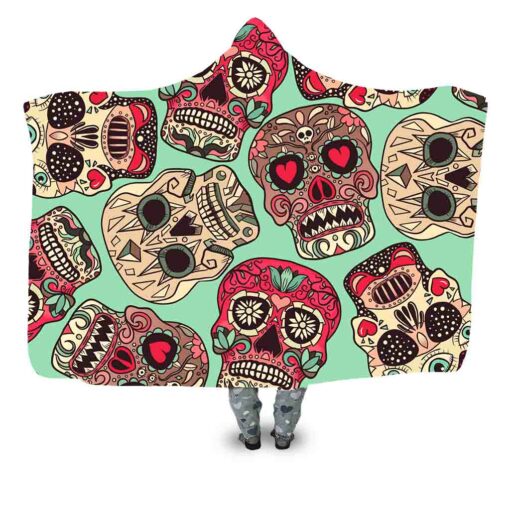 Candy Skulls Blanket