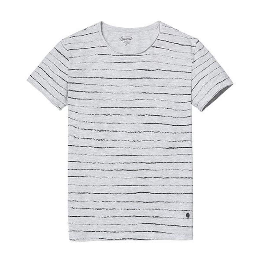 New Arrival Spring Summer Striped T Shirt Men Short sleeve Fashion Vintage Breton Top Tees