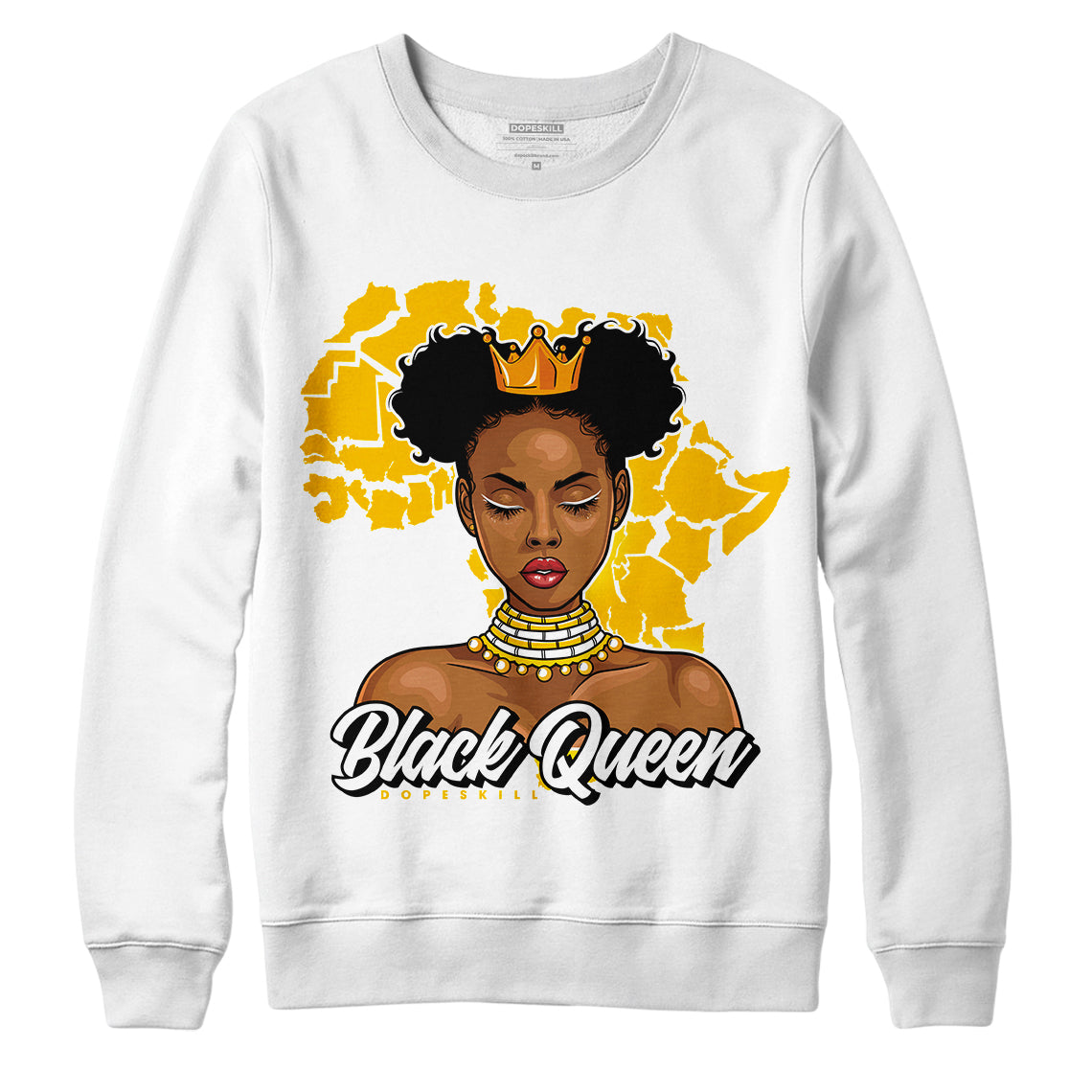 JD 13 Del Sol Dopeskill Sweatshirt Black Queen Graphic