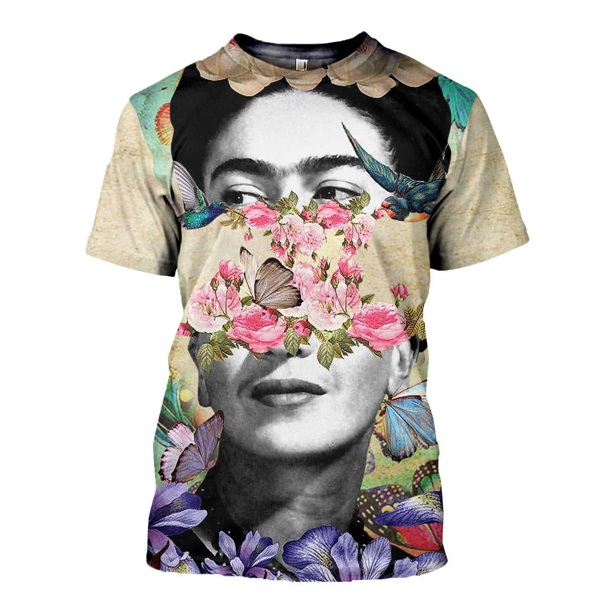 3D Over Printed Famous Mexican Painter Frida Kahlo 01