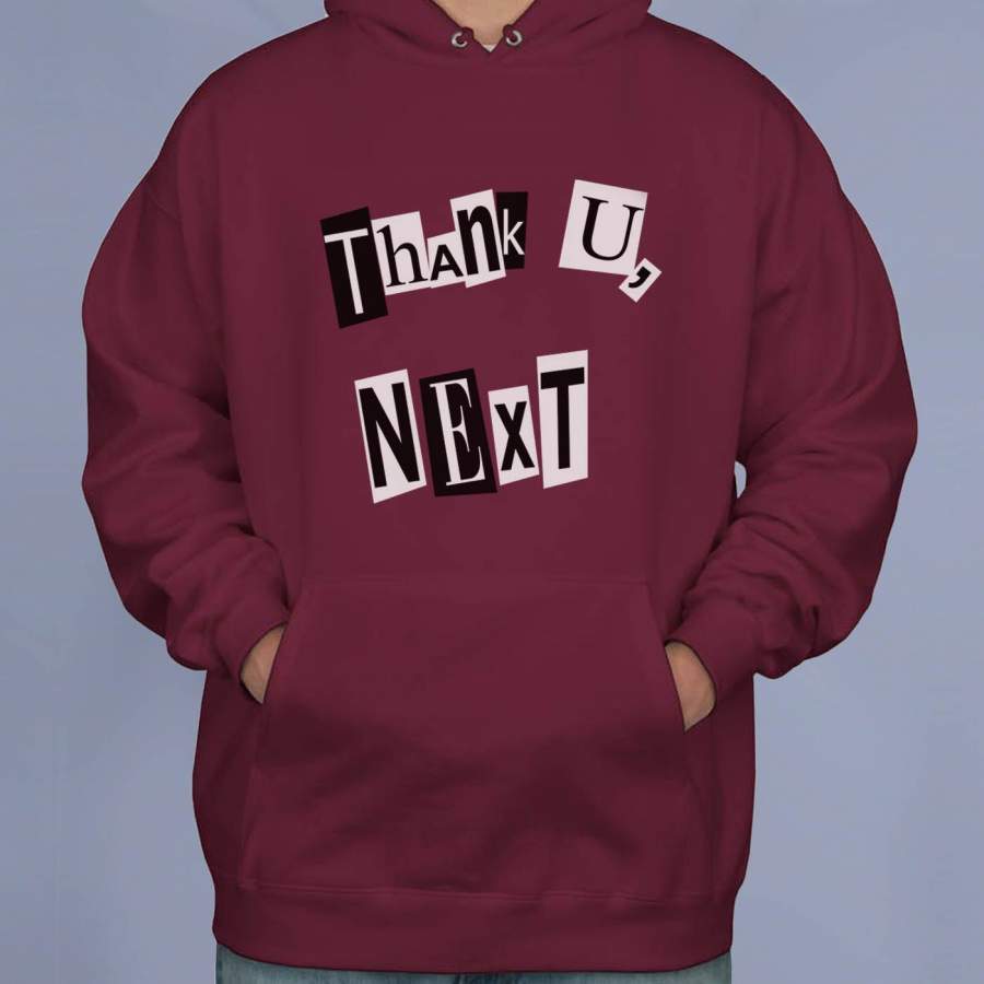 Thank U, Next Pop art Ariana Grande Unisex Pullover Hoodie Adult