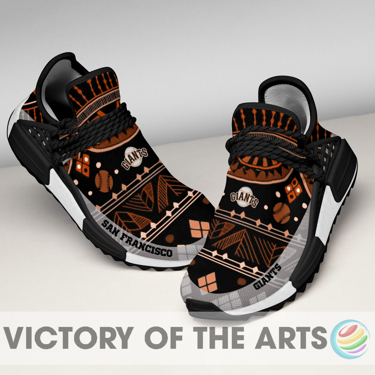 Amazing Pattern Human Race San Francisco Giants Shoes For Fans