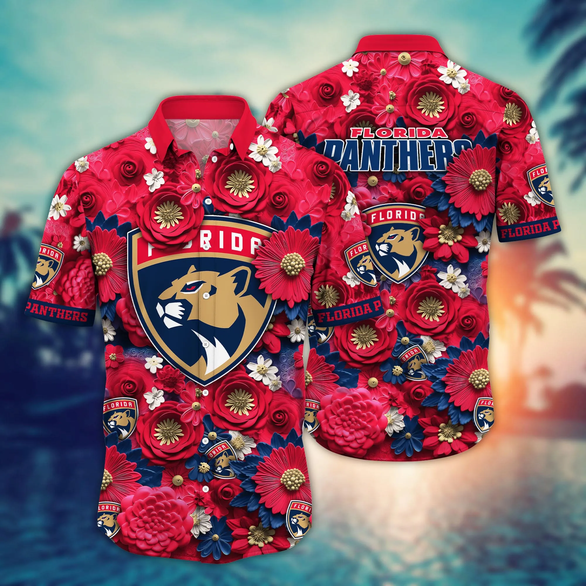 Florida Panthers Nhl Hawaiian Shirt Trending For This Summer Customize Shirt Any Team