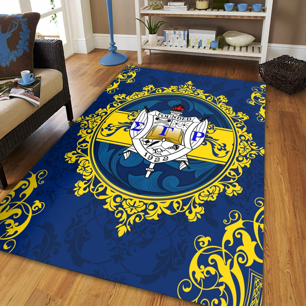 Sorority Area Rug – Sigma Gamma Rho Nolan Area Rug