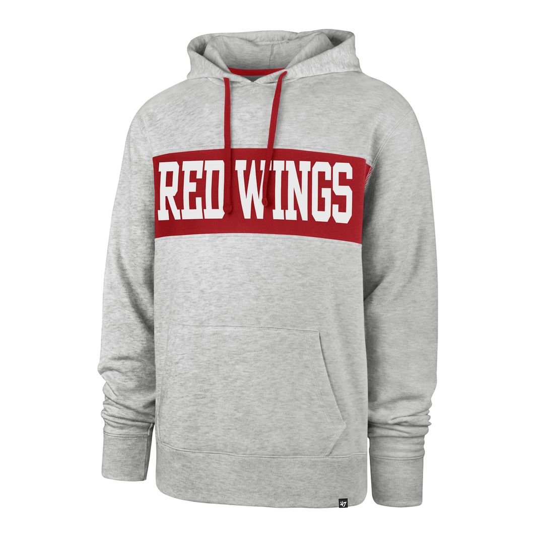 Detroit Red Wings Chest Pass Hood/Unisex Tee/3Xl