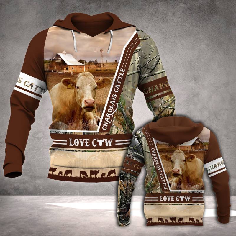 Animal Charolais Z6 Hoodie