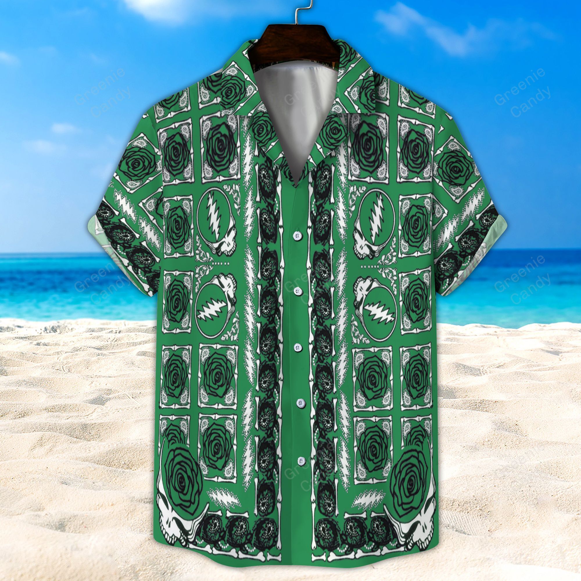 Thankful Dead Unisex Hawaiian Shirt Beach Short Ha109367