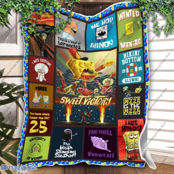 Spongebob Sweet Victory Blanket