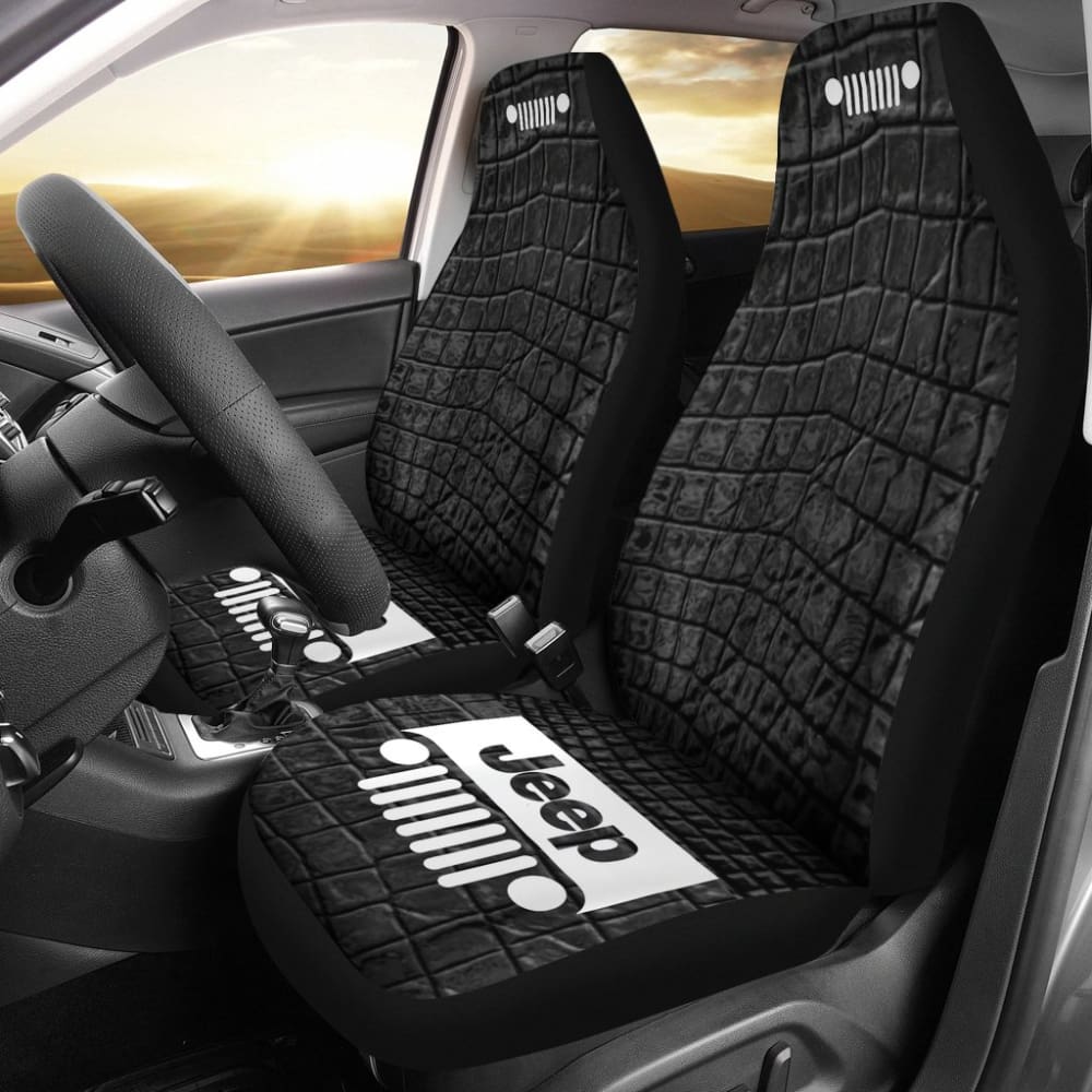 Jeep Seat Cover – Alligator Black 101819