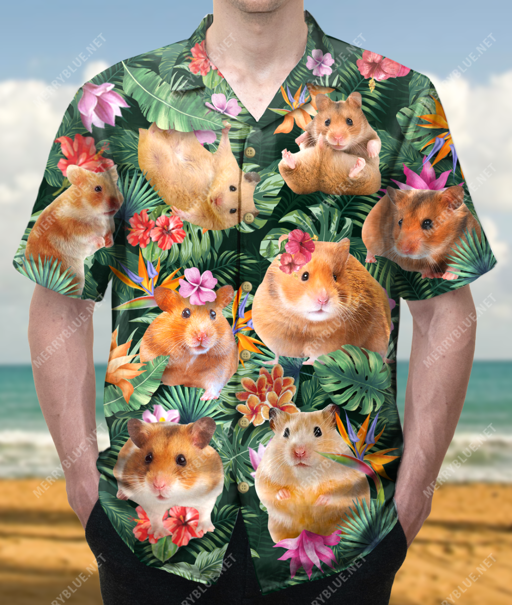 Life Is Better With Hamster Unisex Hawaiin Shirt Ha90481