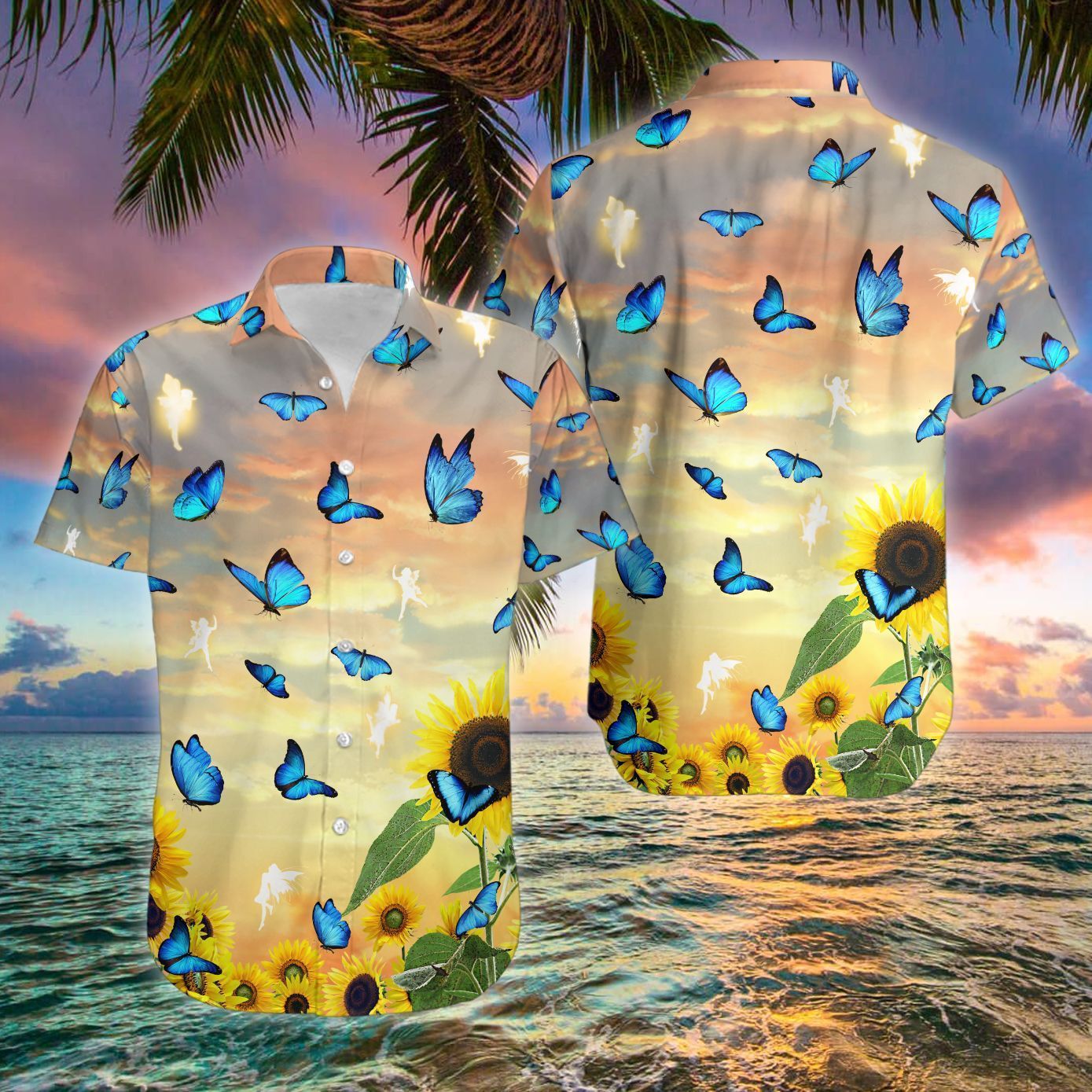 Higozy Butterfly Angels Hawaii Shirts Ha19560