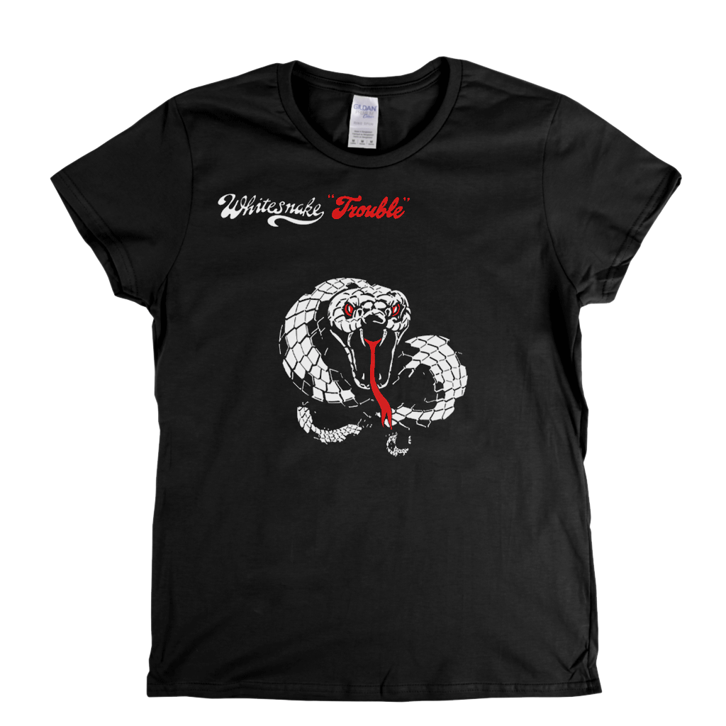 Whitesnake Trouble Womens T-Shirt