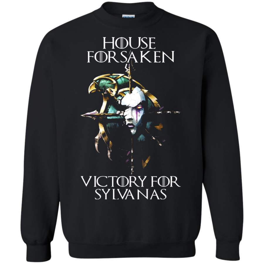 AGR World Of Warcraft House Forsaken Victory For Sylvanas Sweatshirt