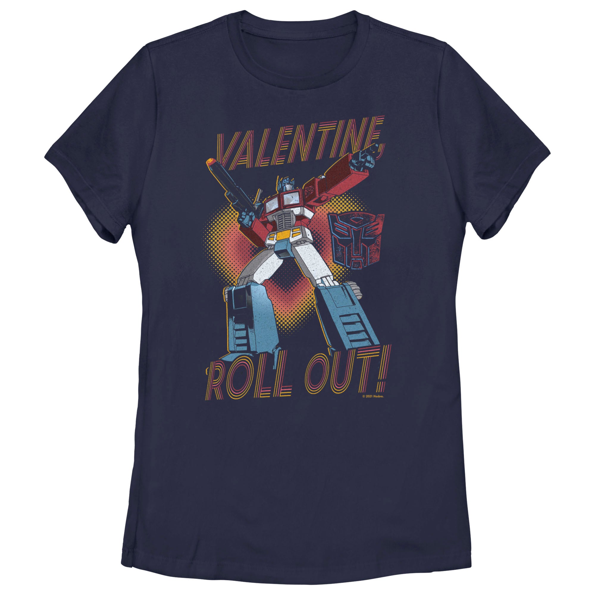 Women’S Transformers Optimus Prime Valentine Roll Out! T-Shirt