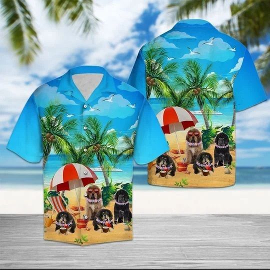 Tibetan Mastiff Hawaiian Shirt Ha102548