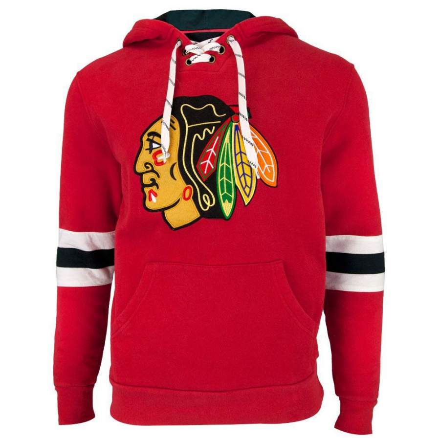 Chicago Blackhawks – Logo Kinship Adult Pullover Hoodie