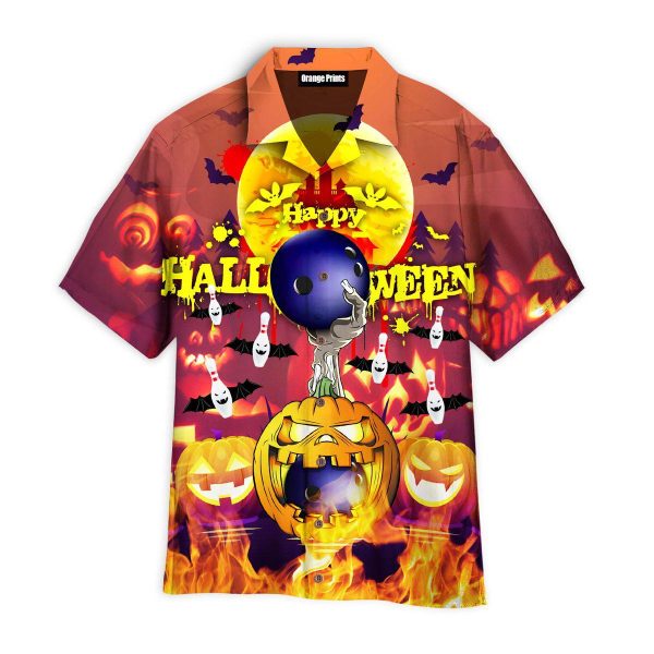 Halloween Bowling Hawaii Shirt For Men Women Ha68897