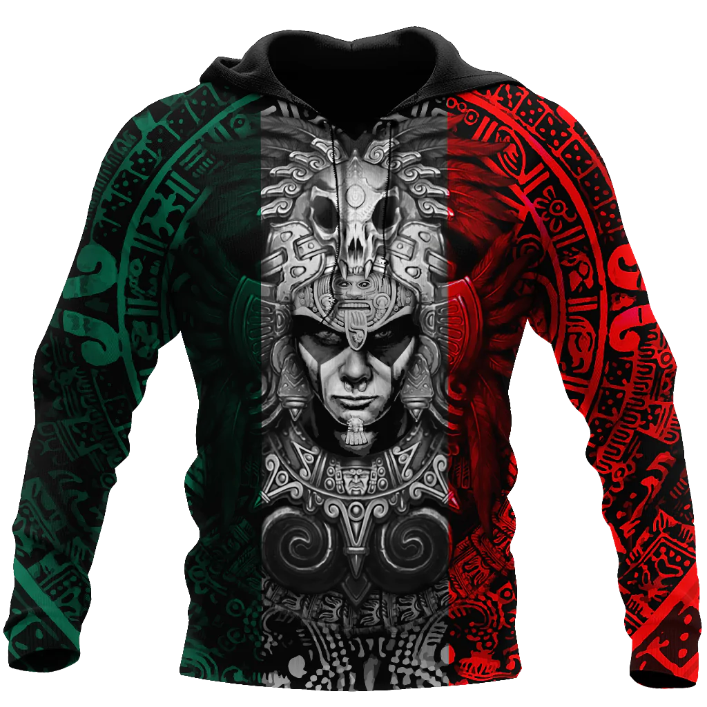 Aztec Mexican Unisex Hoodie, Aztec Mexico Hoodies For Men And Women, Aztec Hoodie