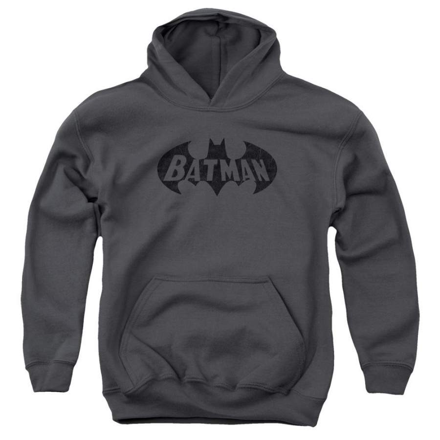 Batman – Crackle Bat Youth Pull Over Hoodie