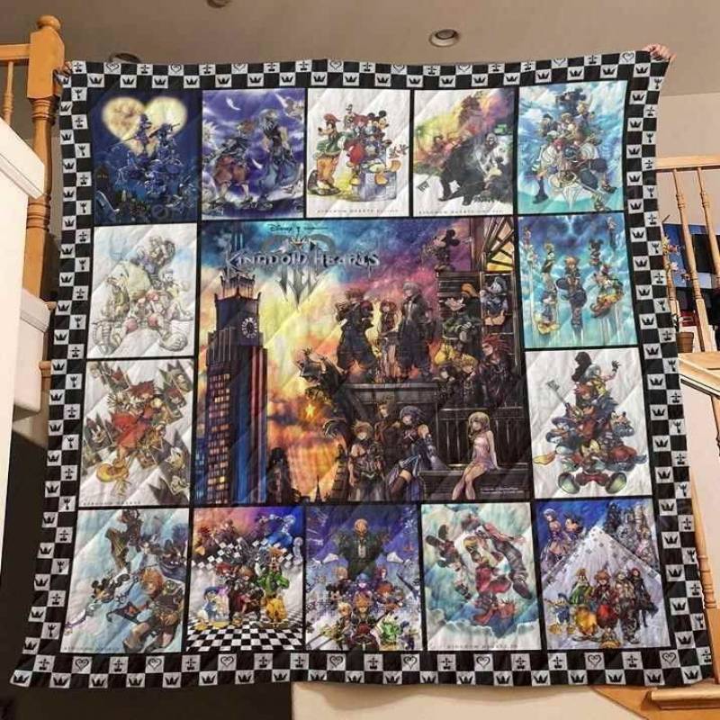 Kingdom Hearts Blanket TH1507 Quilt