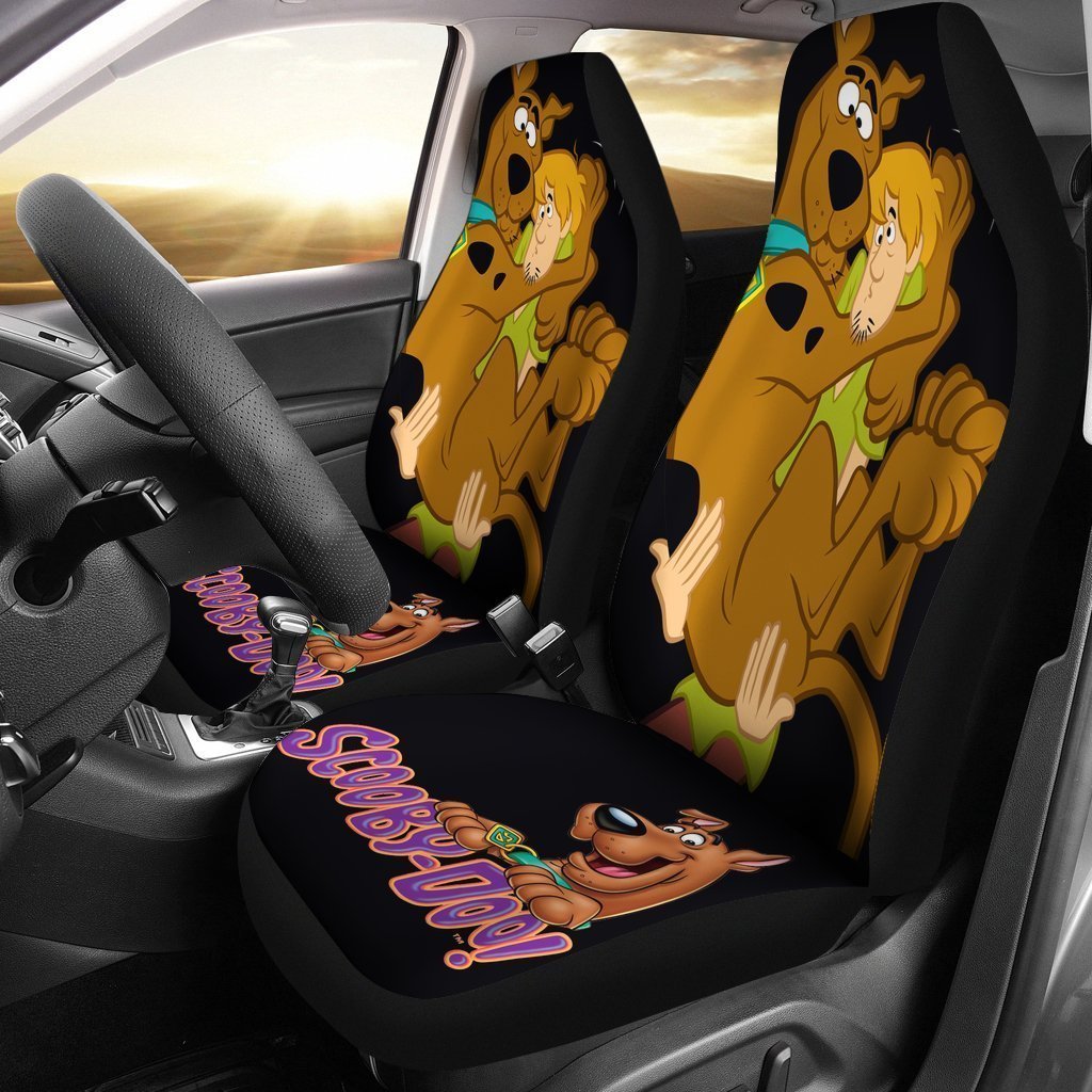 Scooby Doo Dog Animal Cartoon Film Car Seat Cover