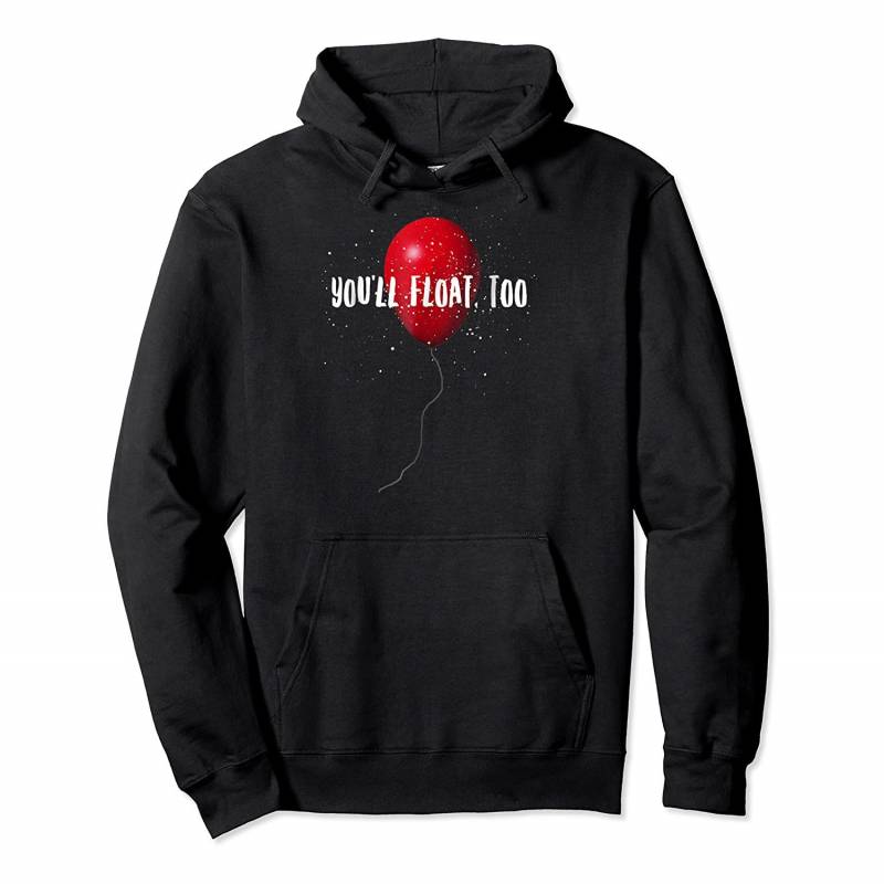 You’ll Float, Too Halloween Clown Movie Pullover Hoodie, T-Shirt, Sweatshirt