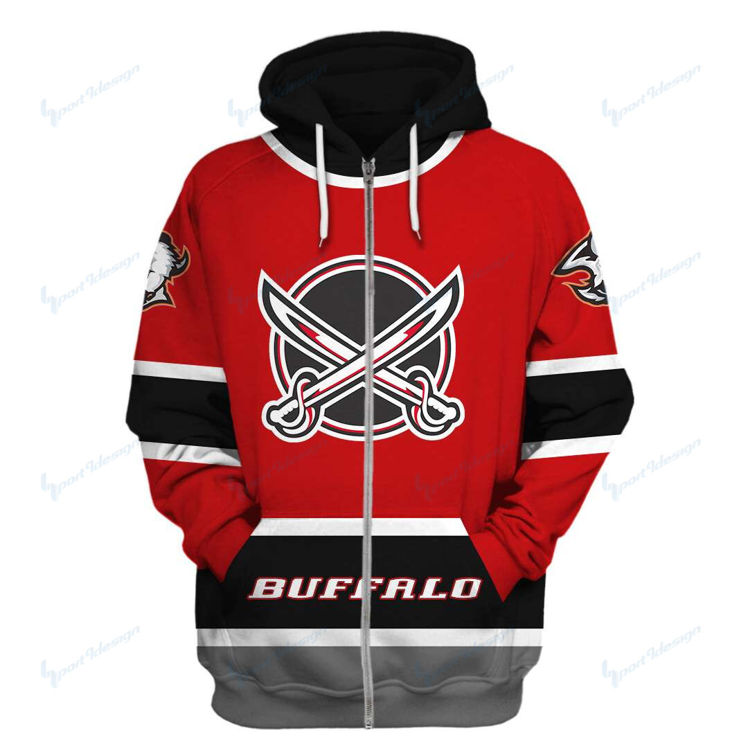 Buffalo Sabres Limited Edition All Over Print Hoodie Sweatshirt Zip Hoodie T Shirt Unisex 826