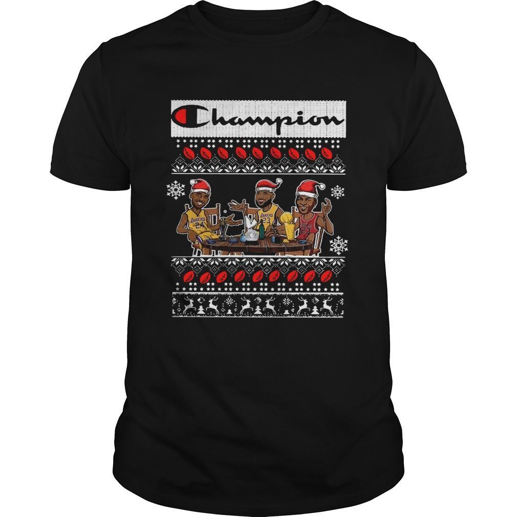 Champion Lebron James Kobe Shirt