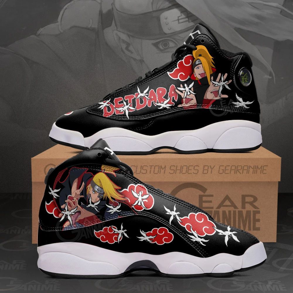 Akatsuki Deidara Sneakers Custom Anime Naruto Shoes Unisex Men Women