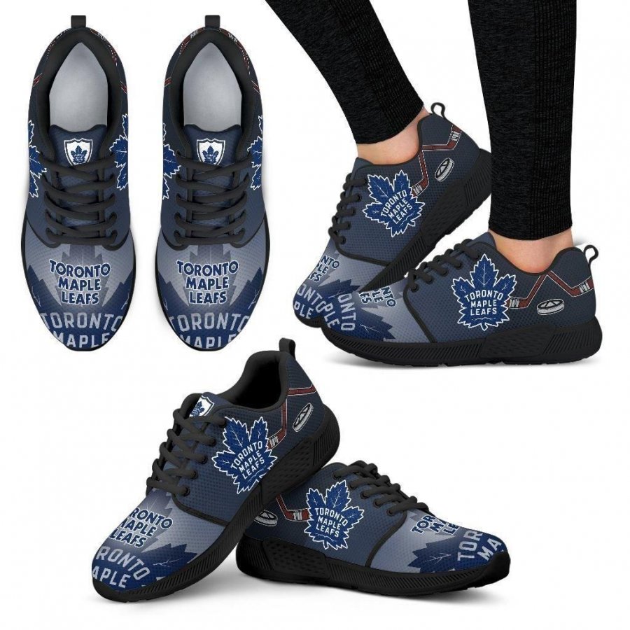 Awesome Toronto Maple Leafs Running Sneakers For Hockey Fan #713