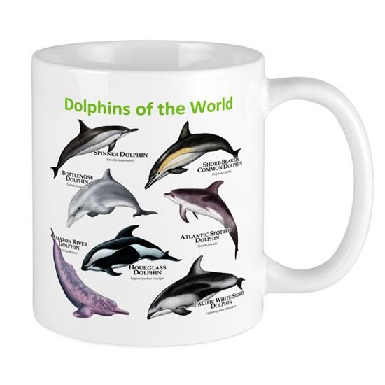 Dolphins Of The World Mug Accent Mug Campfire Mug Color Changing Mug Pride Gifts Double Side Printed Ceramic Coffee Mug Tea Cups Latte