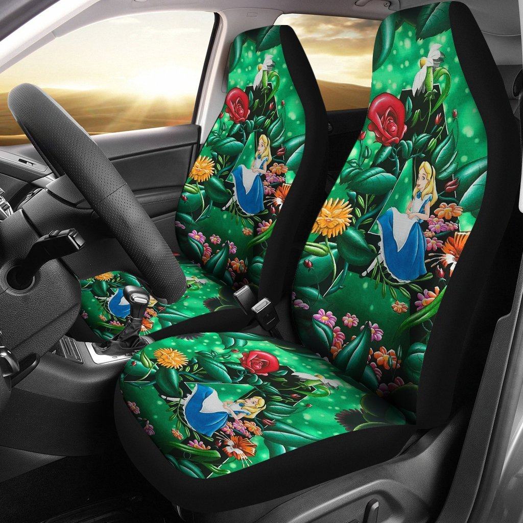 Alice In The Wonderland Magical Creatures Dn Cartoon Car Seat Covers Aiwcsc06