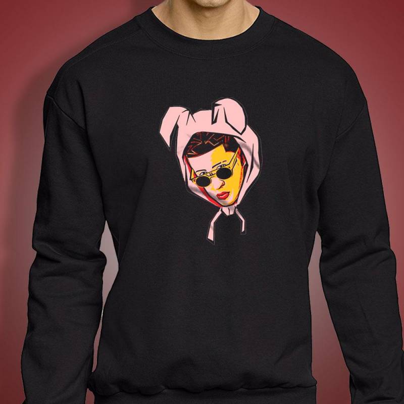 Bad Bunny Carry All Pouch Men’S Sweatshirt