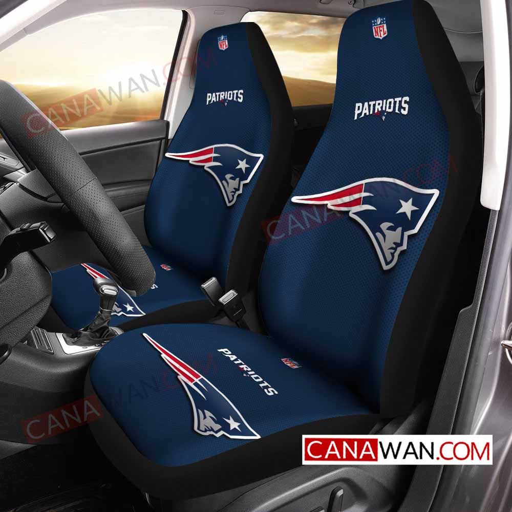 New England Patriots Style070 3D Customized Personalized Car Seat Cover