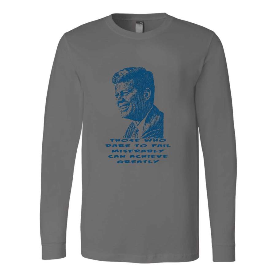 Jfk Graphic Kennedy President Best Vintage Long Sleeve T-Shirt