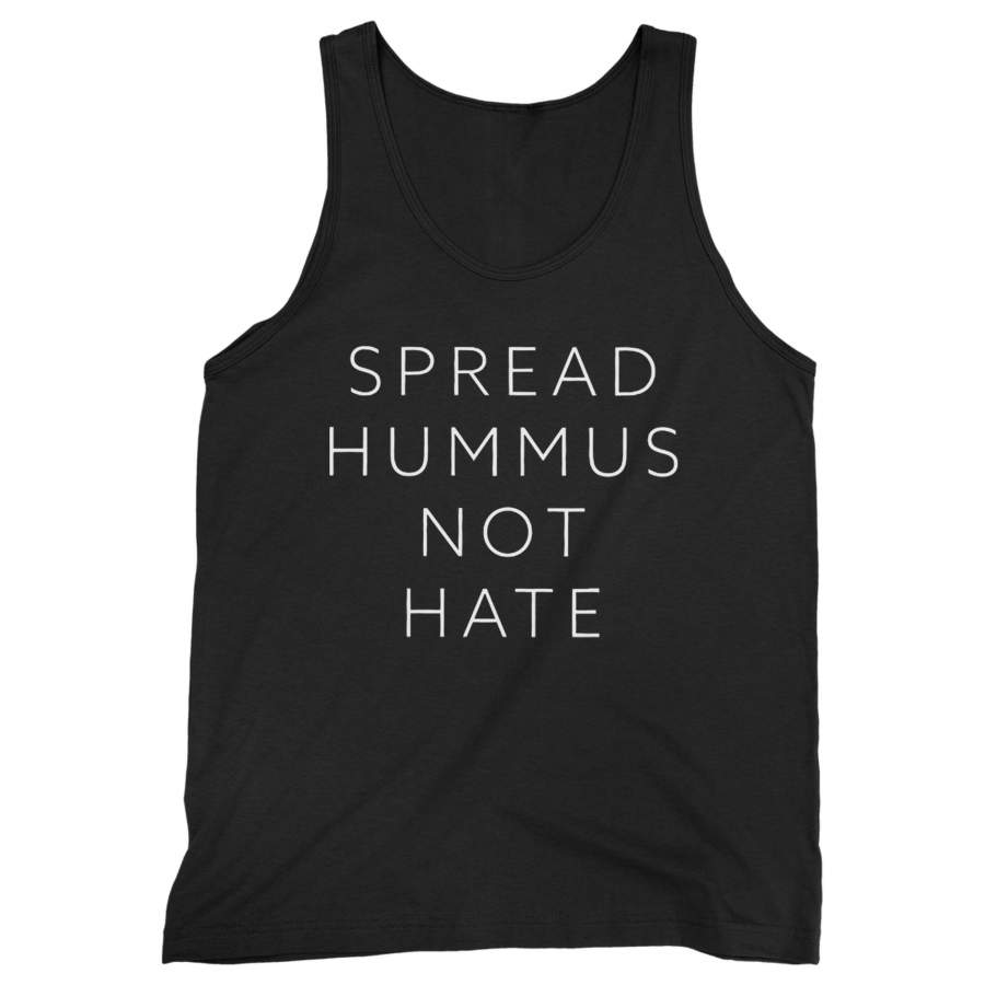 Spread Hummus Not Hate Man’s Tank Top