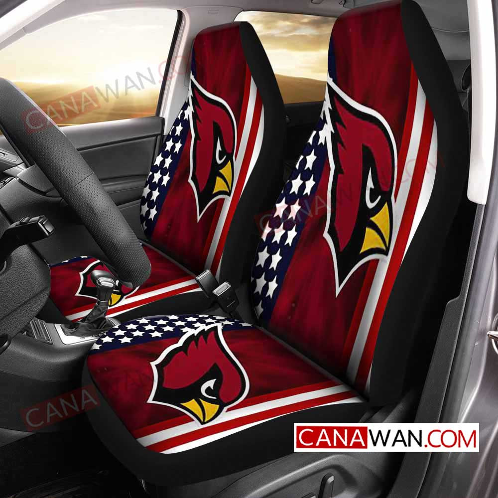 Arizona Cardinals Style141 3D Customized Personalized Car Seat Cover