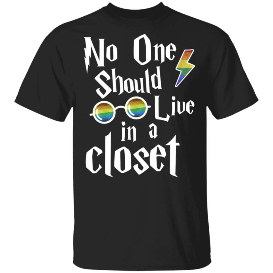 No one should have to live in a closet LGBT Pride T-Shirt