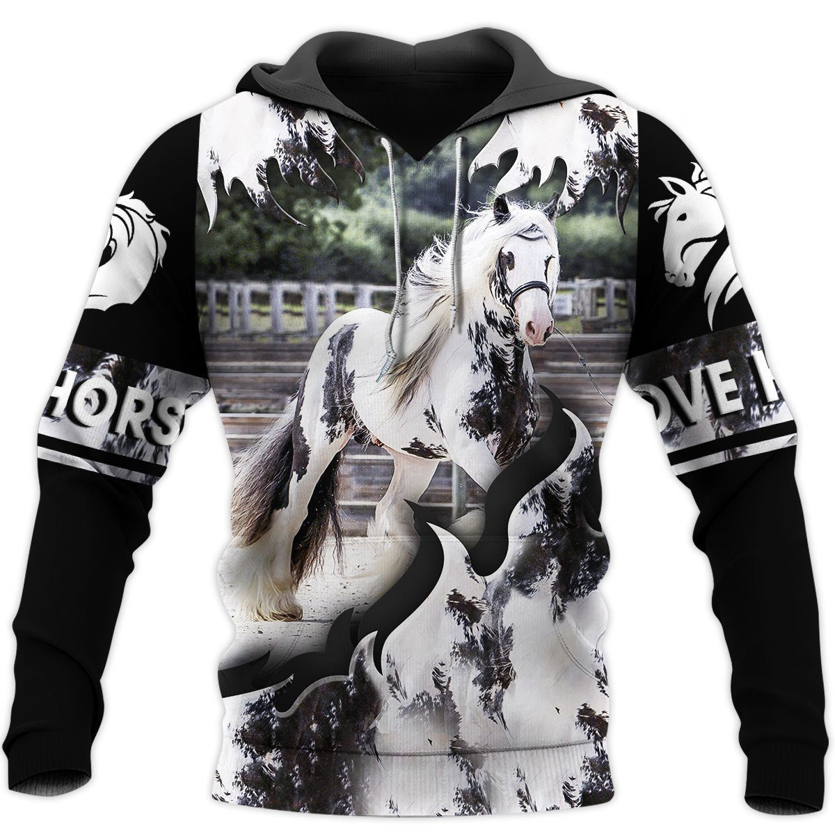 Love Horse 3D All Over Printed Shirts For Men And Women Tt130413