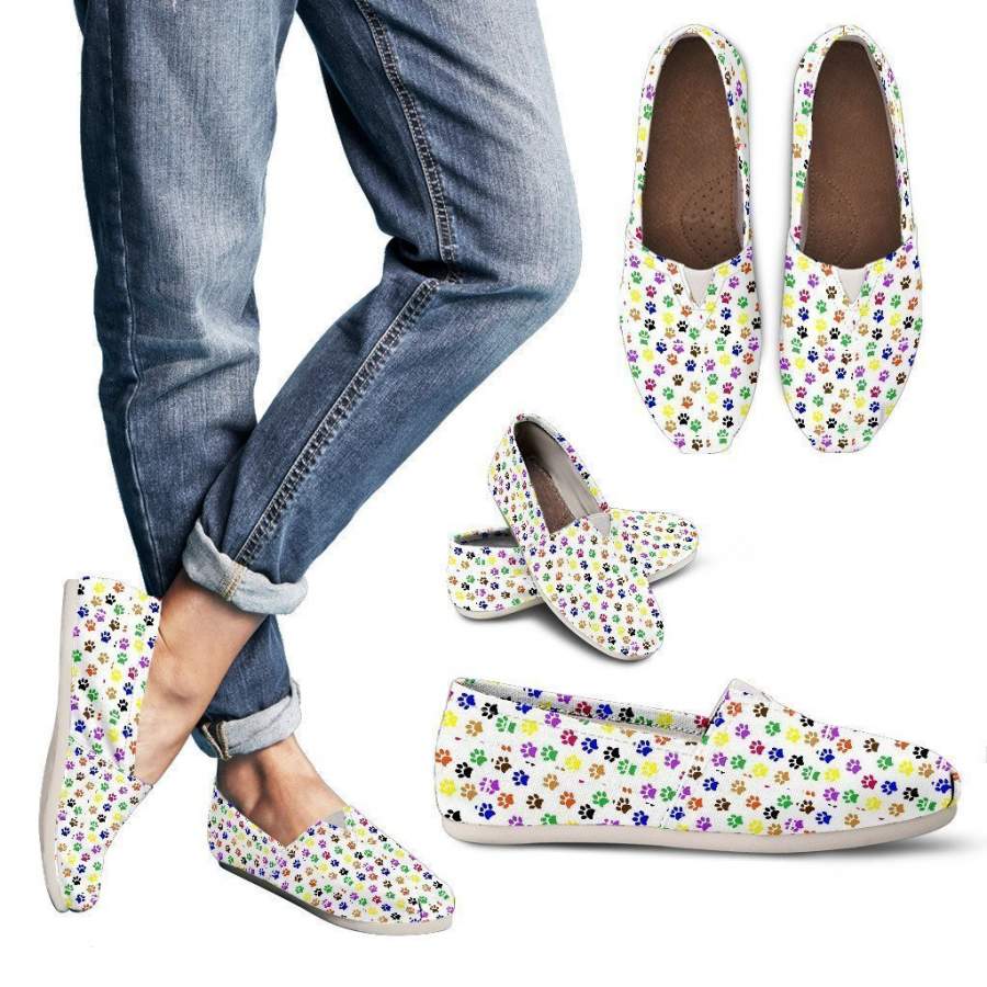 Sweet Paw Print Casual Women’s Casual Shoes