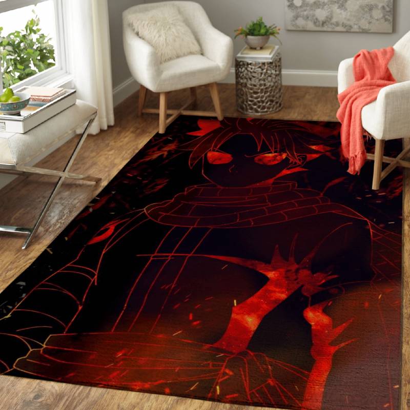 Natsu Fire Dragon Slayer Anime Art Area Rug – Carpet