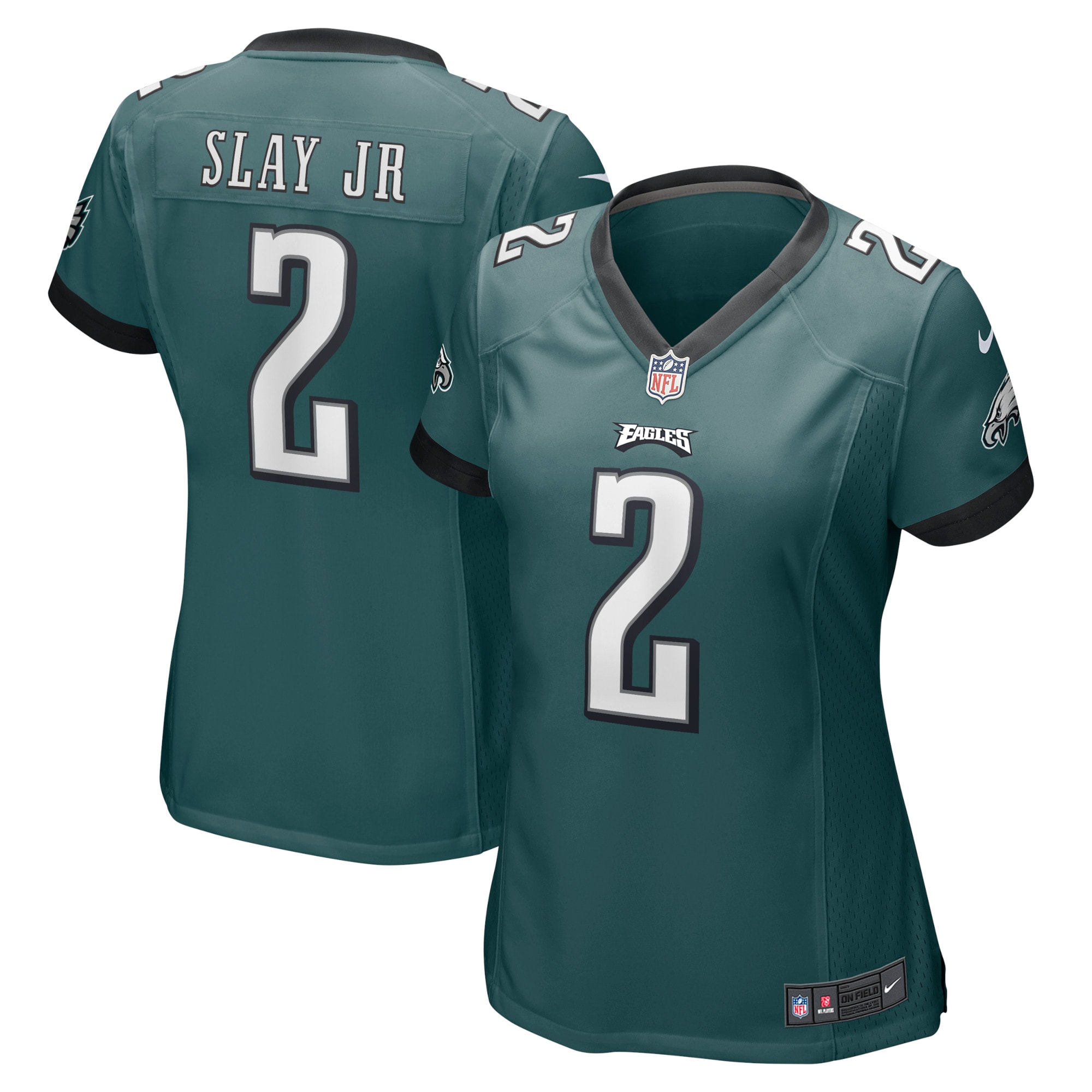 Women’s Philadelphia Eagles Darius Slay Jr. Midnight Green Game Jersey