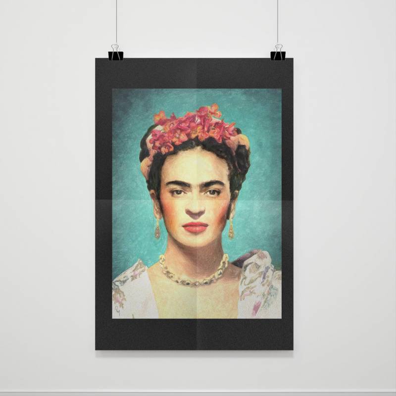 Frida Kahlo Art Mexican Artist Poster – Ellis Clothes