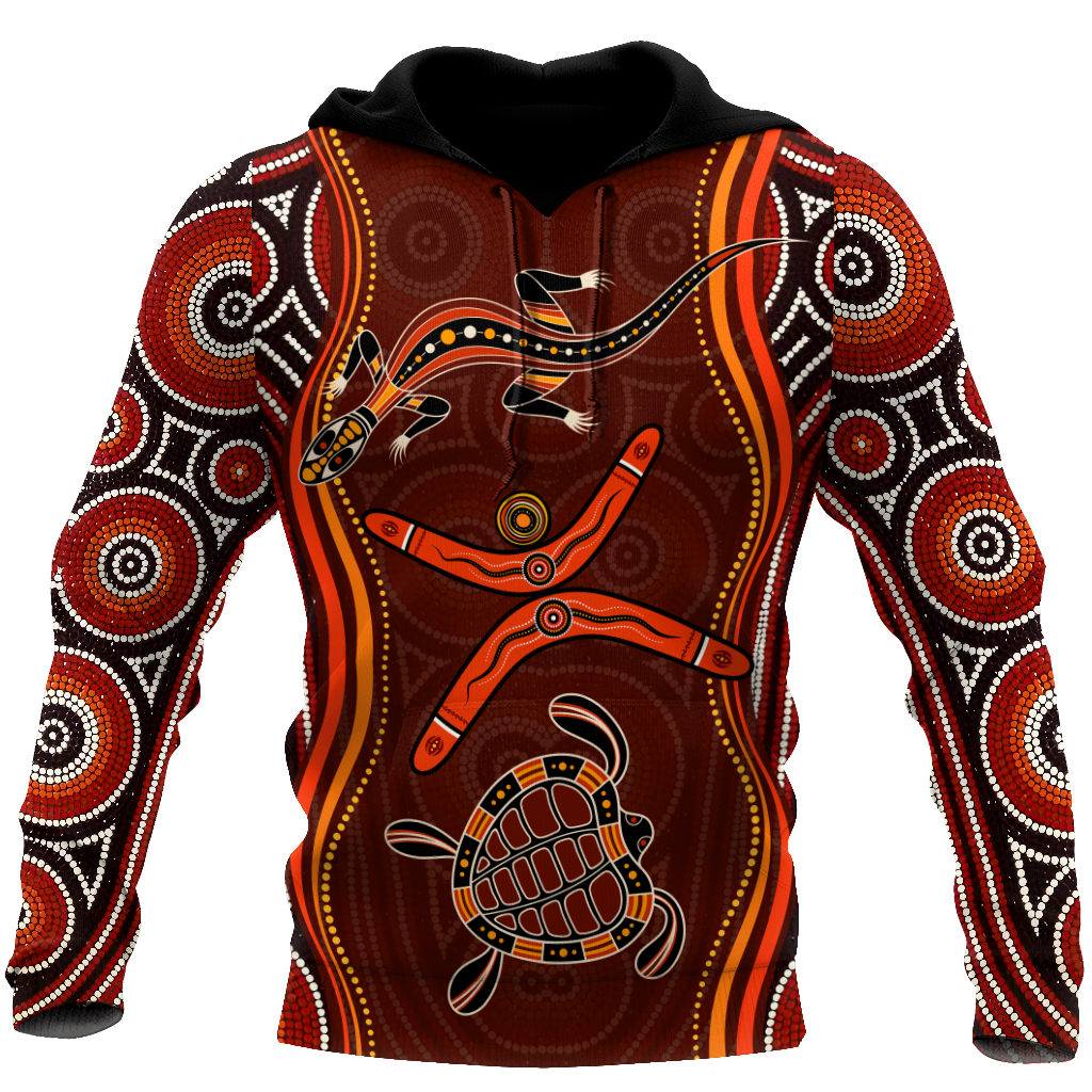 Aboriginal Naidoc Week Heal The Lizard And Turtle 3D Print Shirts