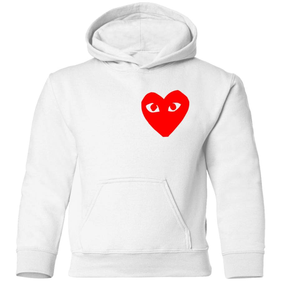 AGR Commes Des Garcons Heart Toddler Pullover Hoodie