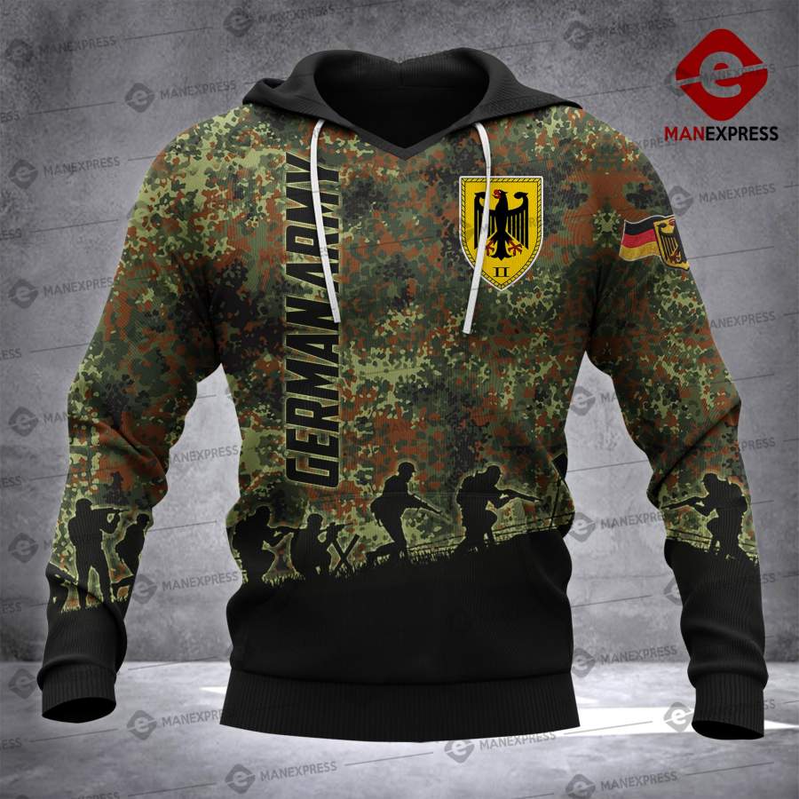 German Warriors 3D printed hoodie WHJ