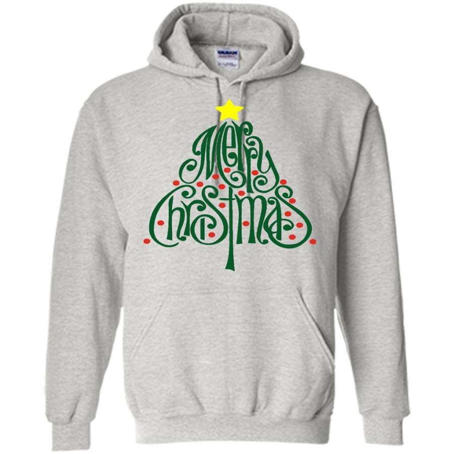 Christmas, Xmas, Merry Christmas, Xmas Tree – Gildan Heavy Blend Hoodie